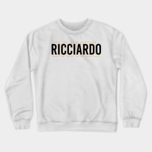 Daniel Ricciardo Driver Name - 2022 Season #3 Crewneck Sweatshirt